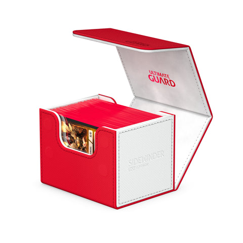 Deck Box - Sidewinder™ XenoSkin™ (100+ / Red + White)