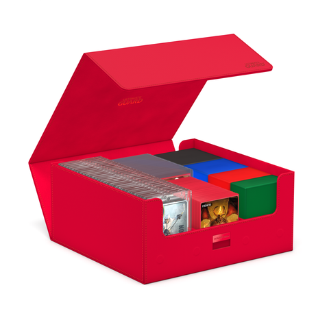 Deck Box - Treasurehive™ XenoSkin™ (90+ / Red)
