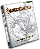 Pathfinder 2 Remastered - Player Core 2 SKETCH Cover
