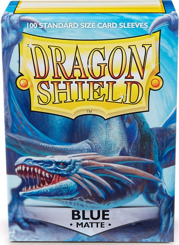 Sleeves - Dragon Shield Matte Sleeve - Blue