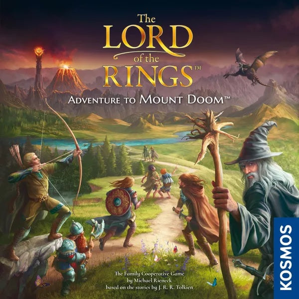 The lord of the Rings - Adventures to Mount Doom (Anglais)