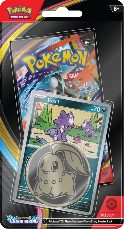 Pokemon - ME04 - Chaos Rising - Checklane Blister Bundle // Toxel