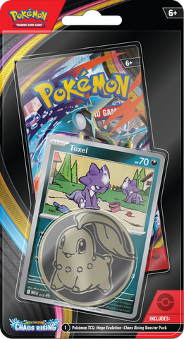 Pokemon - ME04 - Chaos Rising - Checklane Blister Bundle // Toxel