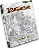 Pathfinder 2 - NPC Core Sketch Cover (Anglais)