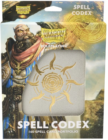 DRAGON SHIELD - Spell CODEX 160 Portfolio [Ashen White]