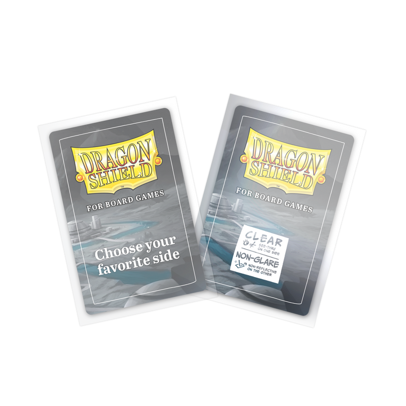 Sleeves - Dragon Shield Boardgame Sleeve - European Mini/Clear