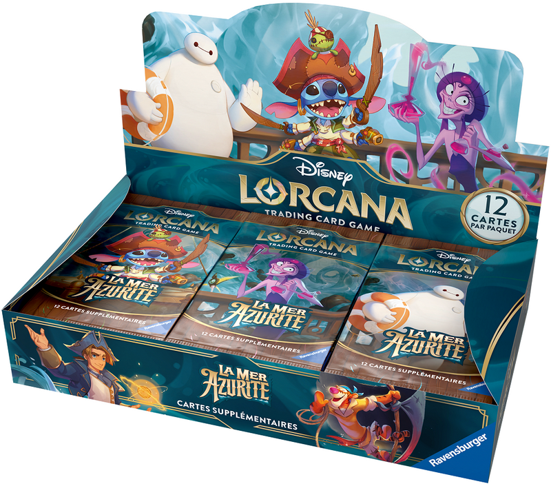 Lorcana - La Mer d'Azurite - Booster Box (FR) (Preorder - Disponible le 15 Novembre)