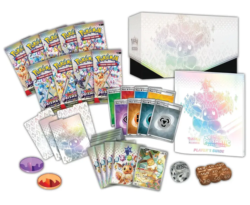 Pokemon - SV8.5 - Prismatic Evolutions - Elite Trainer Box Pokemon - SV8.5 - Prismatic Evolutions - Elite Trainer Box