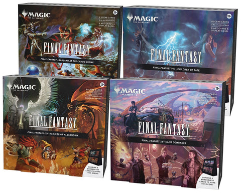 MTG - Universes Beyond: Final Fantasy - SCENE BOX (SET OF 4) (PRE-ORDER 2025-12-05)