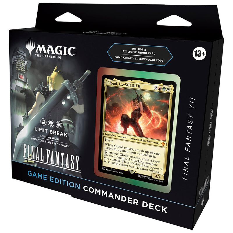 MTG - Universes Beyond: Final Fantasy - FF7 [VIDEO GAME] COMMANDER DECK (PRE-ORDER 2025-12-05)