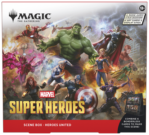 MTG - Universes Beyond: Marvel Super Heroes - SCENE BOX // Set of 2 (PRE-ORDER 2026-06-19)