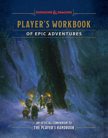 Dungeons & Dragons 5e - Player's Workbook of Epic Adventures (English)