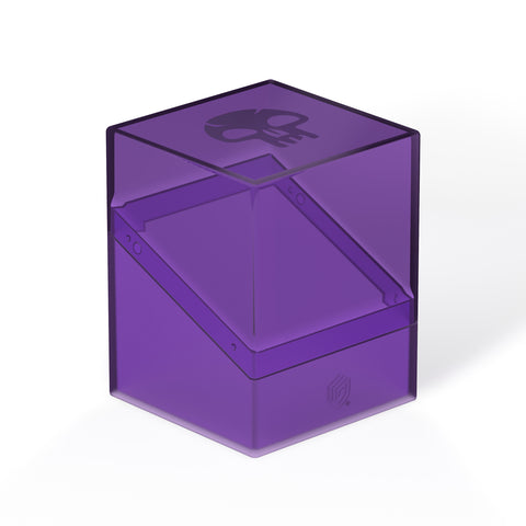 Deck Box - Clear // Mana Edition (Swamp 100+)