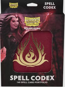 DRAGON SHIELD - Spell CODEX 160 Portfolio [Blood Red]