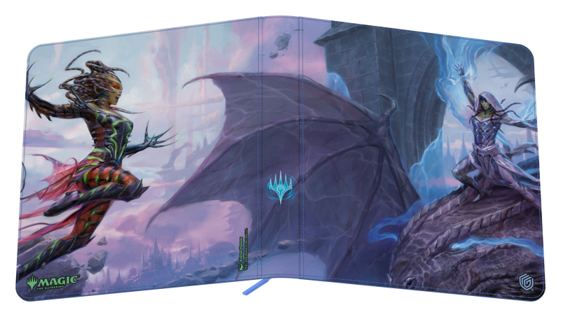 Binder - Zipfolio XenoSkin™ 24-Pocket - Reality Fracture [Vraska, Soul of Stone/the Cutting Glare]