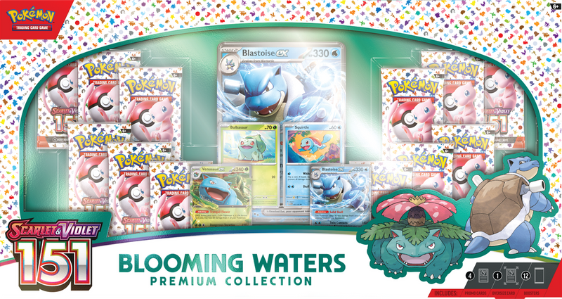 Pokemon - 151 // Blooming Waters - Premium Collection