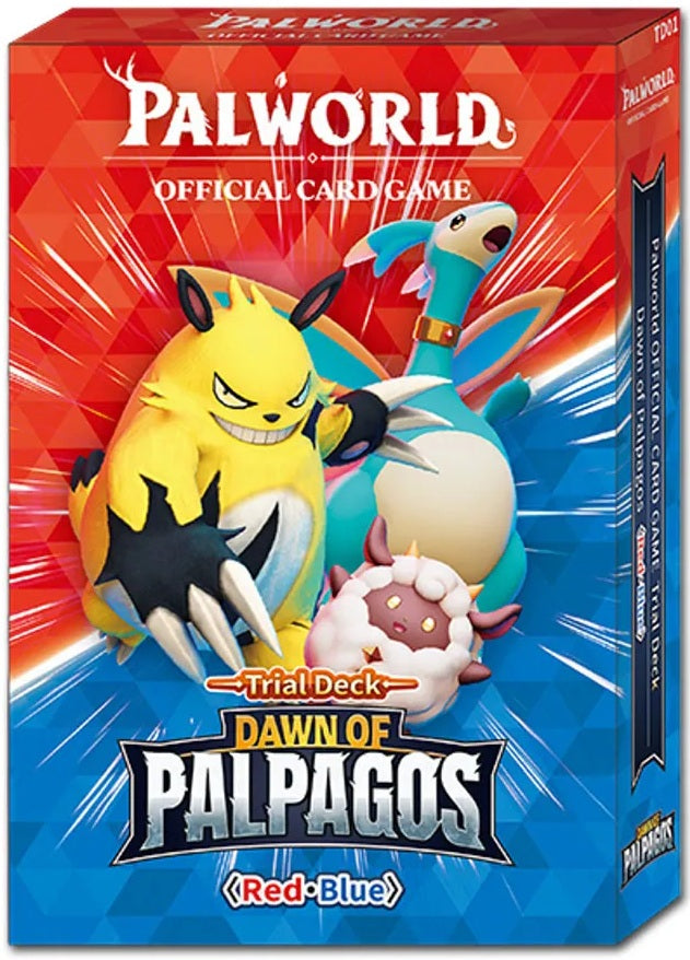 PALWORLD TCG - Dawn of Palpagos [BP01] - TRIAL DECK RED•BLUE