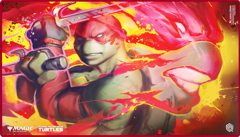 Playmat - Ultimate Guard - Universes Beyond: TMNT // Raphael's Technique