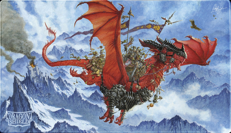 Playmat - Dragon Shield - The Raid (w/ Tube)