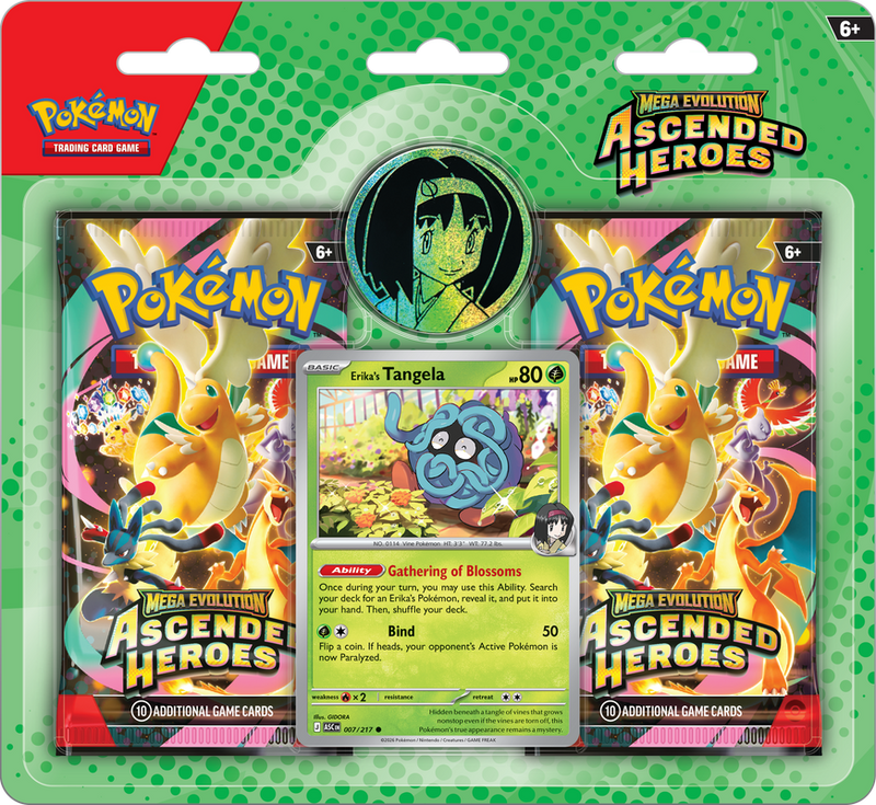 Pokemon - ME2.5 - Ascended Heroes - Blister Collection Erika // Larry