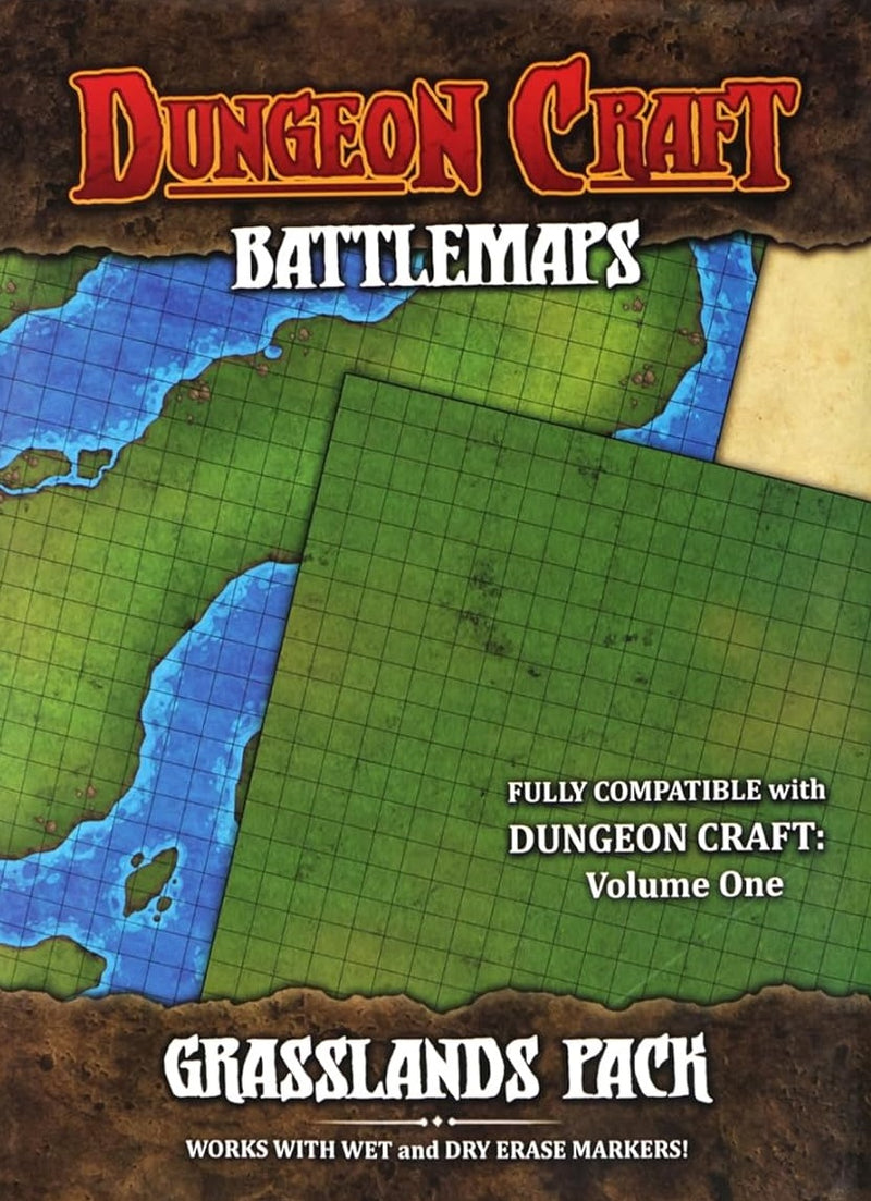 Dungeon Craft - Flip-Mat: Grasslands Pack