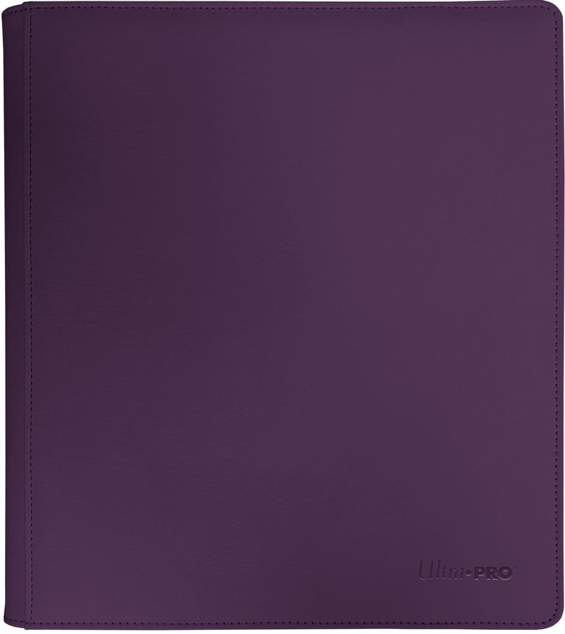 Binder - Ultra-Pro - Plum (12 Pockets/Zip)