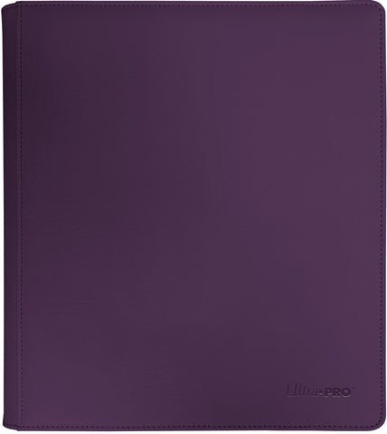 Binder - Ultra-Pro - Plum (12 Pockets/Zip)