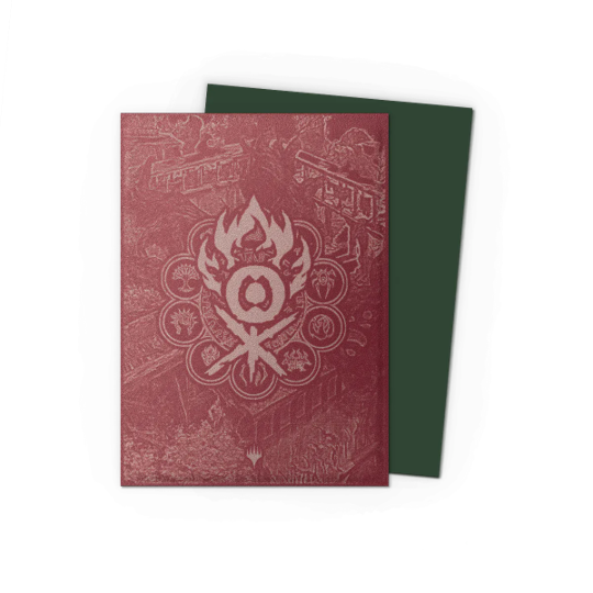 Sleeves - Dragon Shield Matte Art Sleeve - Guildpact Series [Gruul Clans]