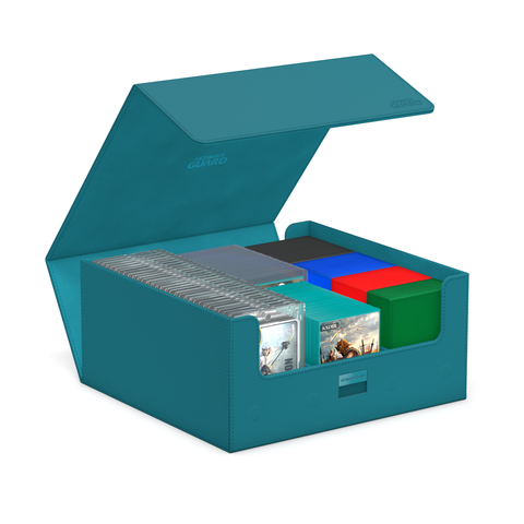 Deck Box - Treasurehive™ XenoSkin™ (90+ / Petrol)