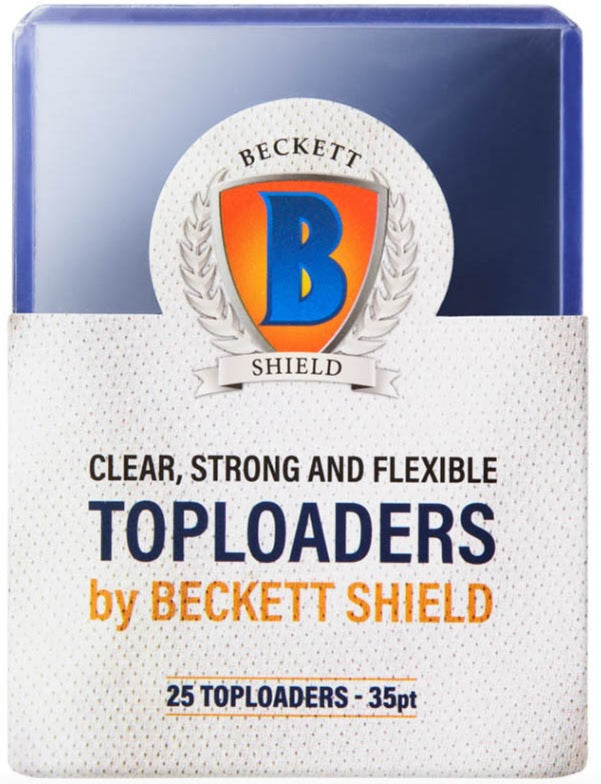 BECKETT SHIELD - TOPLOADER 35PT 25CT