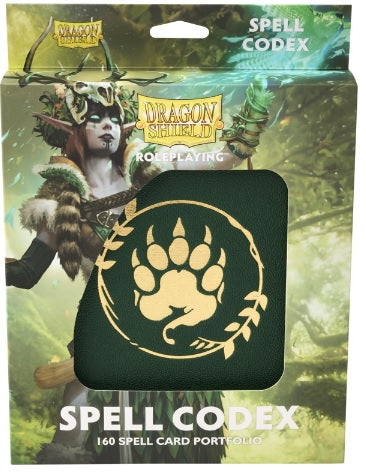DRAGON SHIELD - Spell CODEX 160 Portfolio [Forest Green]
