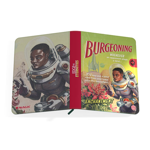 Binder - Zipfolio XenoSkin™ 18-Pocket - Burgeoning [EoE]