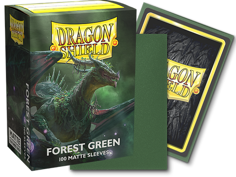 Sleeves - Dragon Shield Matte Sleeve - Forest Green