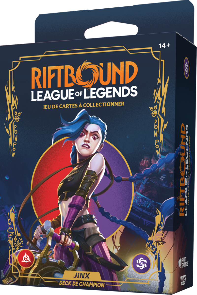 RIFTBOUND - Origins - CHAMPION DECK // Jinx [French/Français]