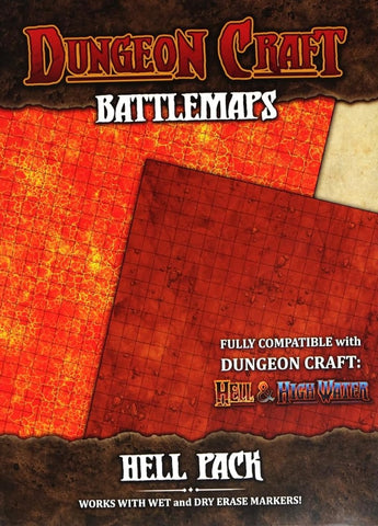 Dungeon Craft - Flip-Mat: Hell Pack