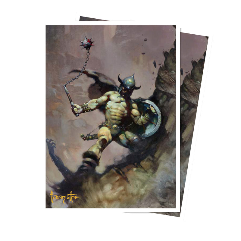 Sleeves - APEX - Frank Frazetta // Warrior with Ball & Chain