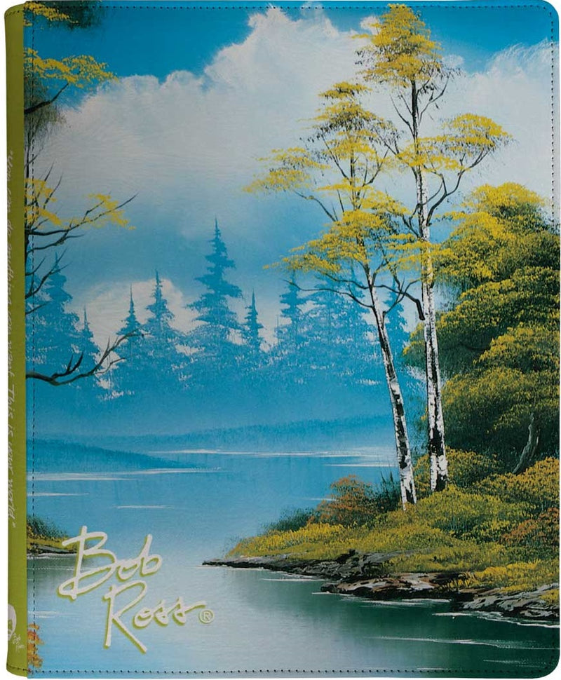 Binder - Ultra-Pro - Bob Ross // Lakeside Path (9 Pockets/Zip)