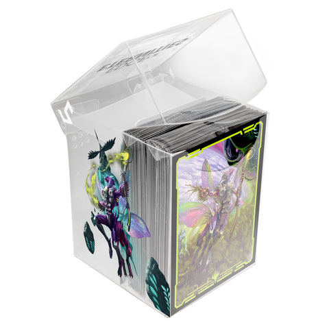 Deck Box - Ultra-Pro (100+ // Szarel Clear + Sleeves)