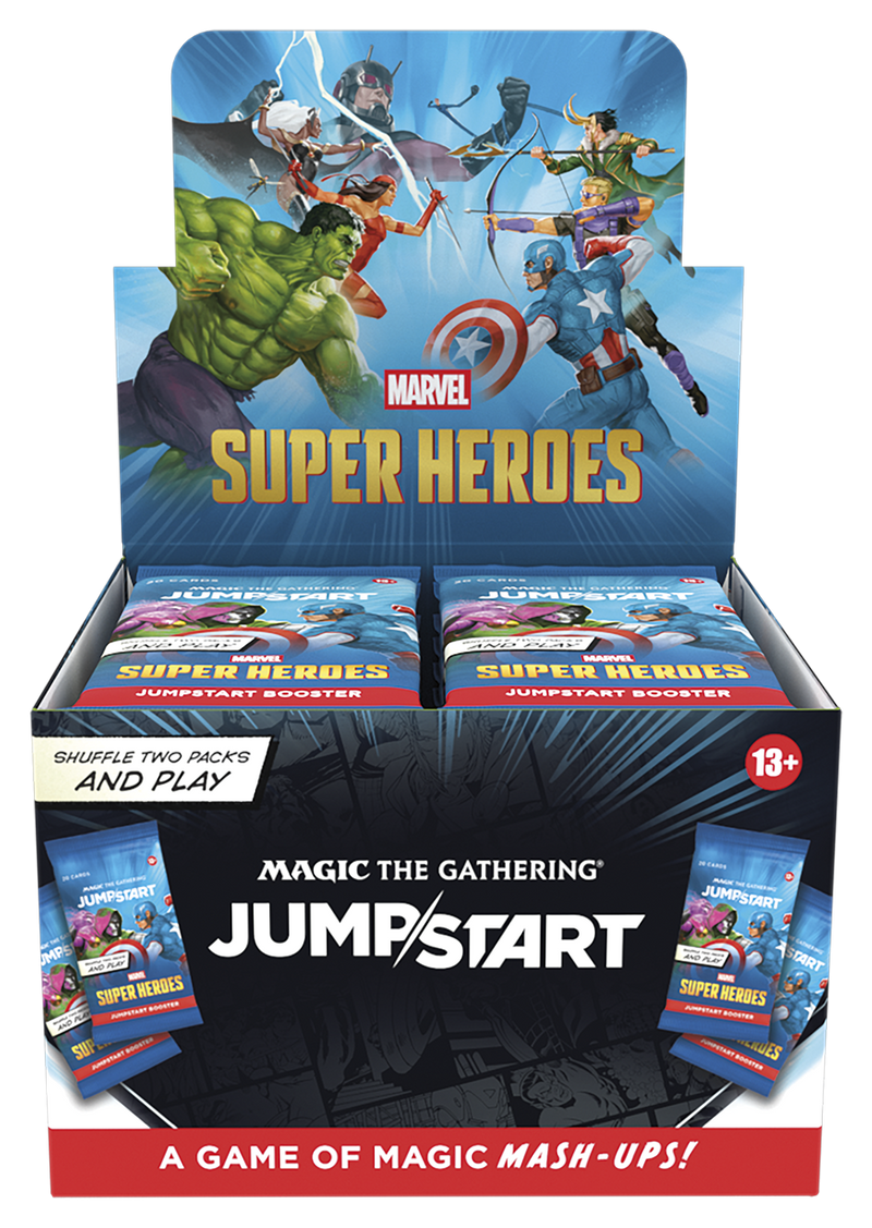 MTG - Universes Beyond: Marvel Super Heroes - JUMPSTART BOOSTER BOX (PRE-ORDER 2026-06-19)