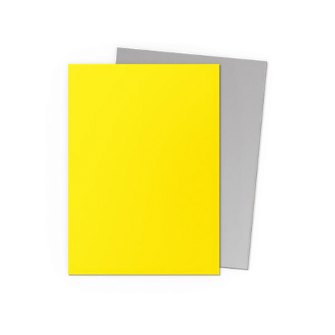 Sleeves - Dragon Shield Dual Matte Sleeve - Yellow & Silver