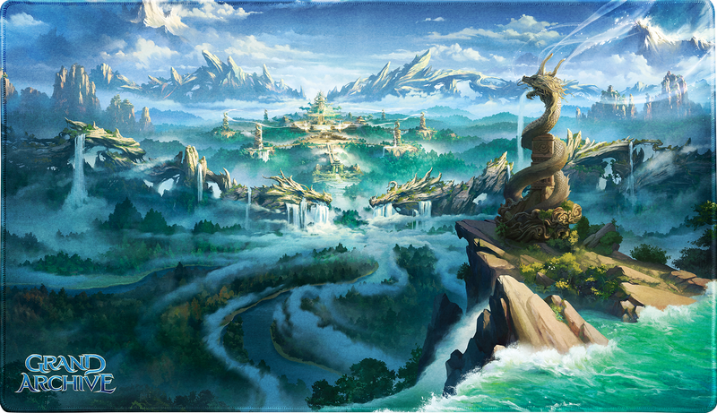 Playmat - Dragon Shield - Baidi, Oathsworn Palace