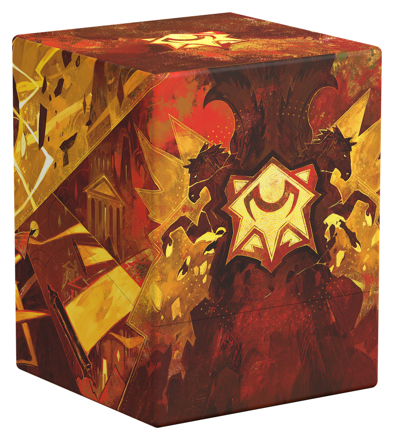 Deck Box - Secrets of Strixhaven // Boulder (Lorehold 100+)