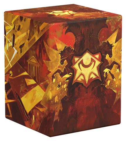 Deck Box - Secrets of Strixhaven // Boulder (Lorehold 100+)