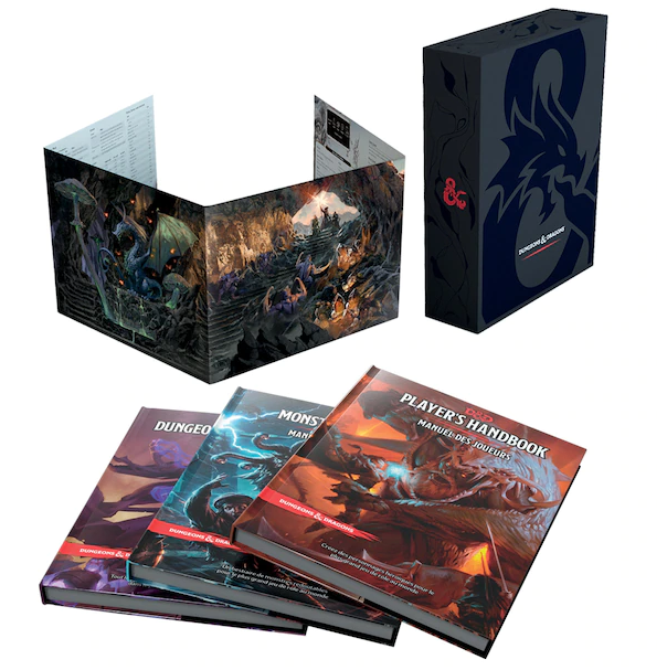 Dungeon & Dragons: Ensemble livres de règles 5th édition (Français)