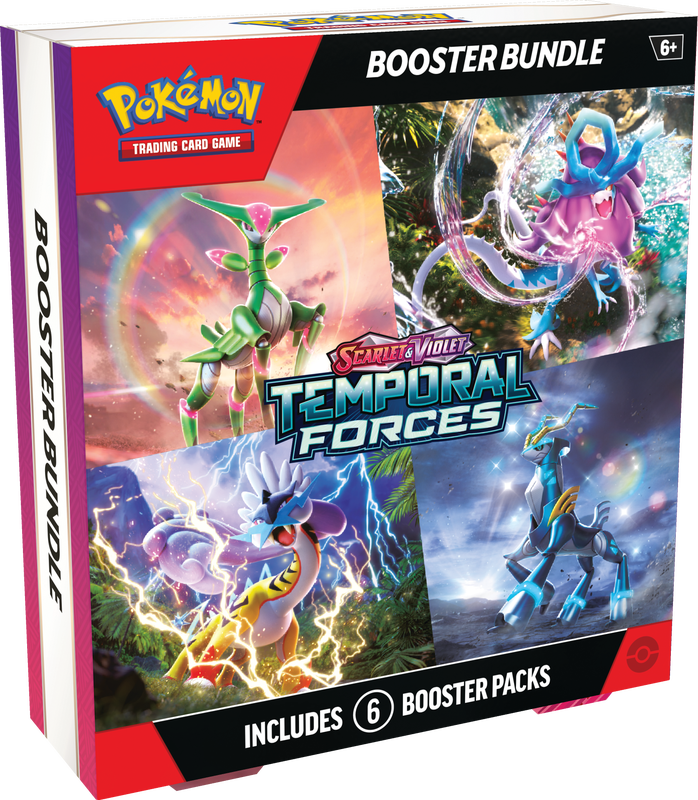 Pokemon SV5 - Temporal Forces - Booster Bundle