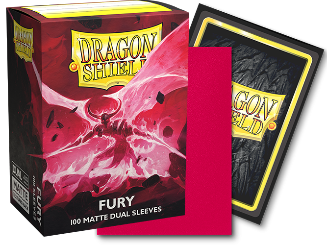 Sleeves - Dragon Shield Dual Matte Sleeve - Fury
