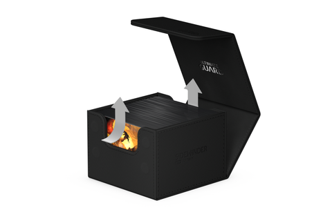 Deck Box - Sidewinder™ XenoSkin™ (133+ / Black)