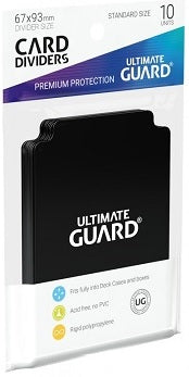 Ultimate Guard Card Dividers - Black