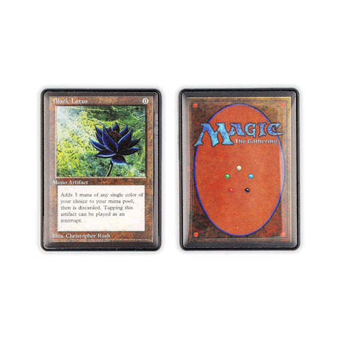 Pin - Enamel Pin Set - Black Lotus/MtG Card Back