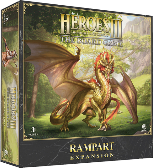 Board Games - Heroes of Might & Magic III // Rampart Expansion